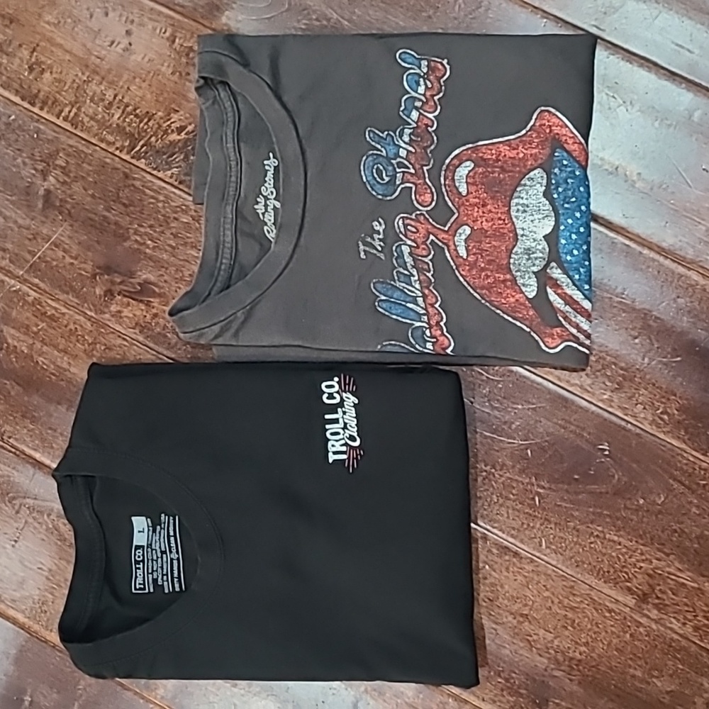 Rolling Stones & Troll Clothing t-shirts